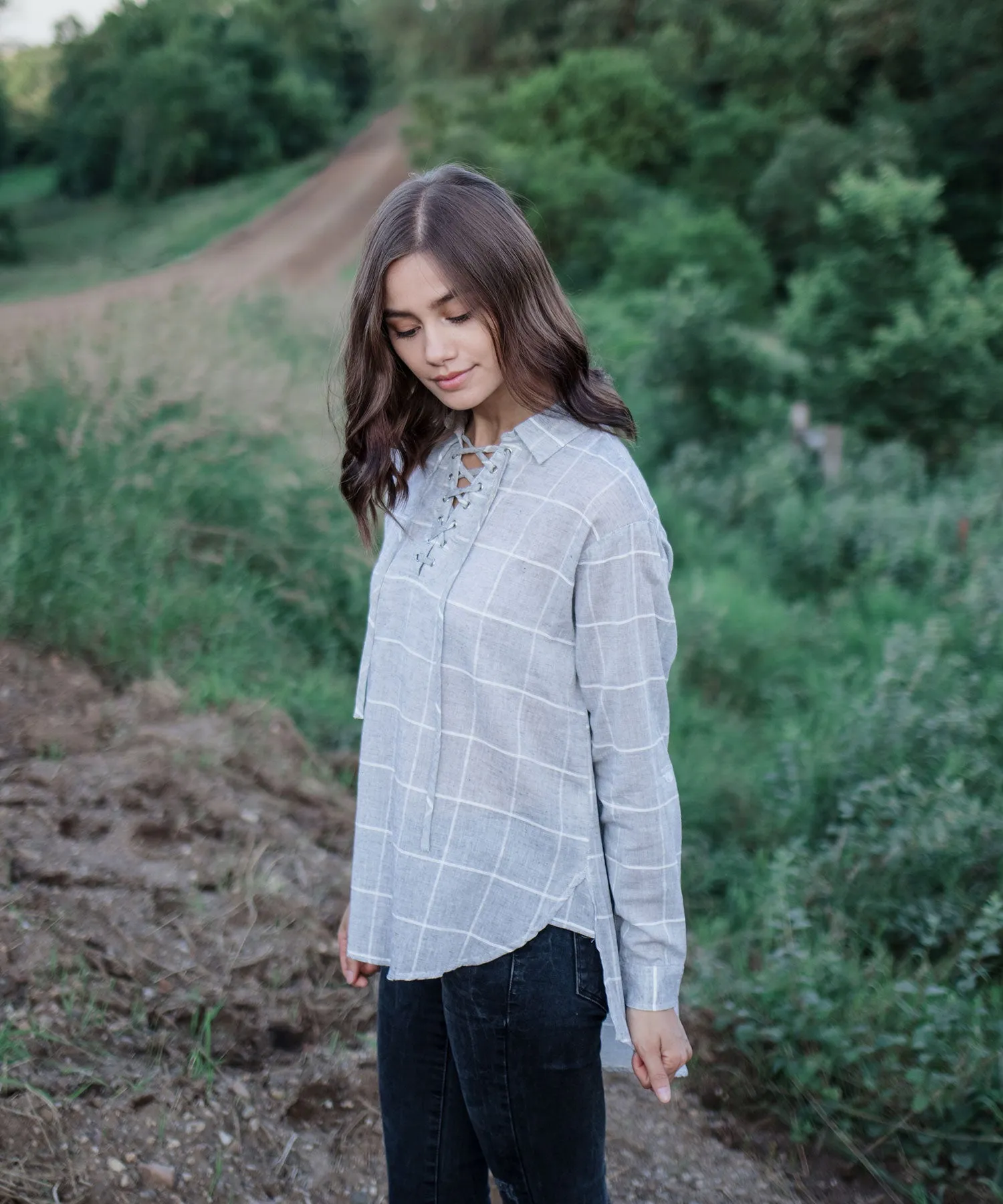 Devon Collared Top