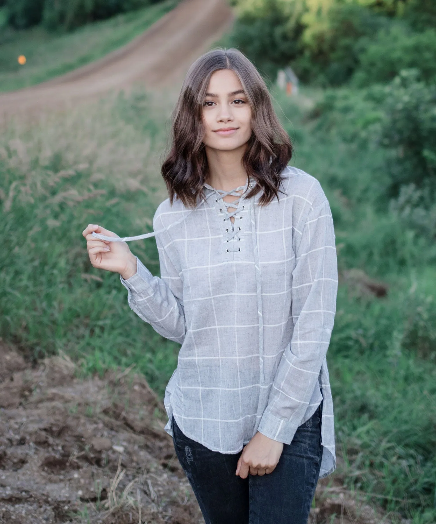 Devon Collared Top