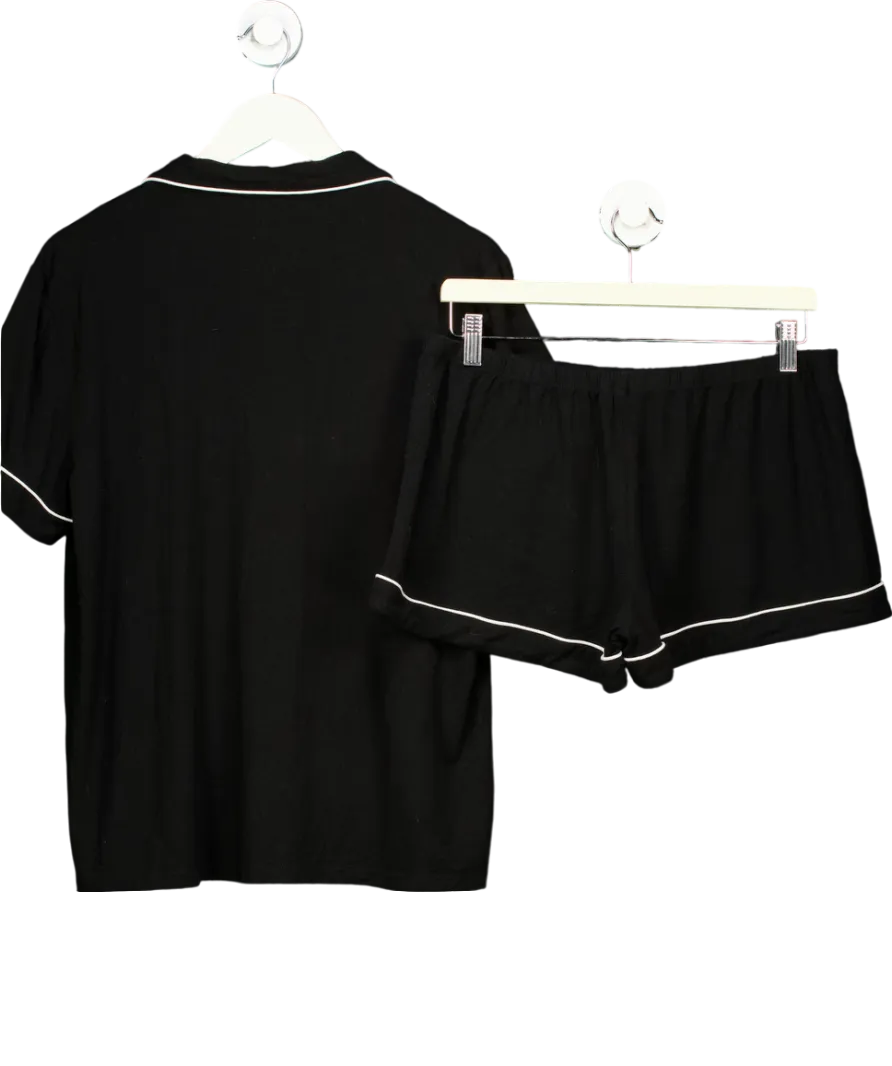 Dore & Rose Black Premium Modal Pj Set UK M