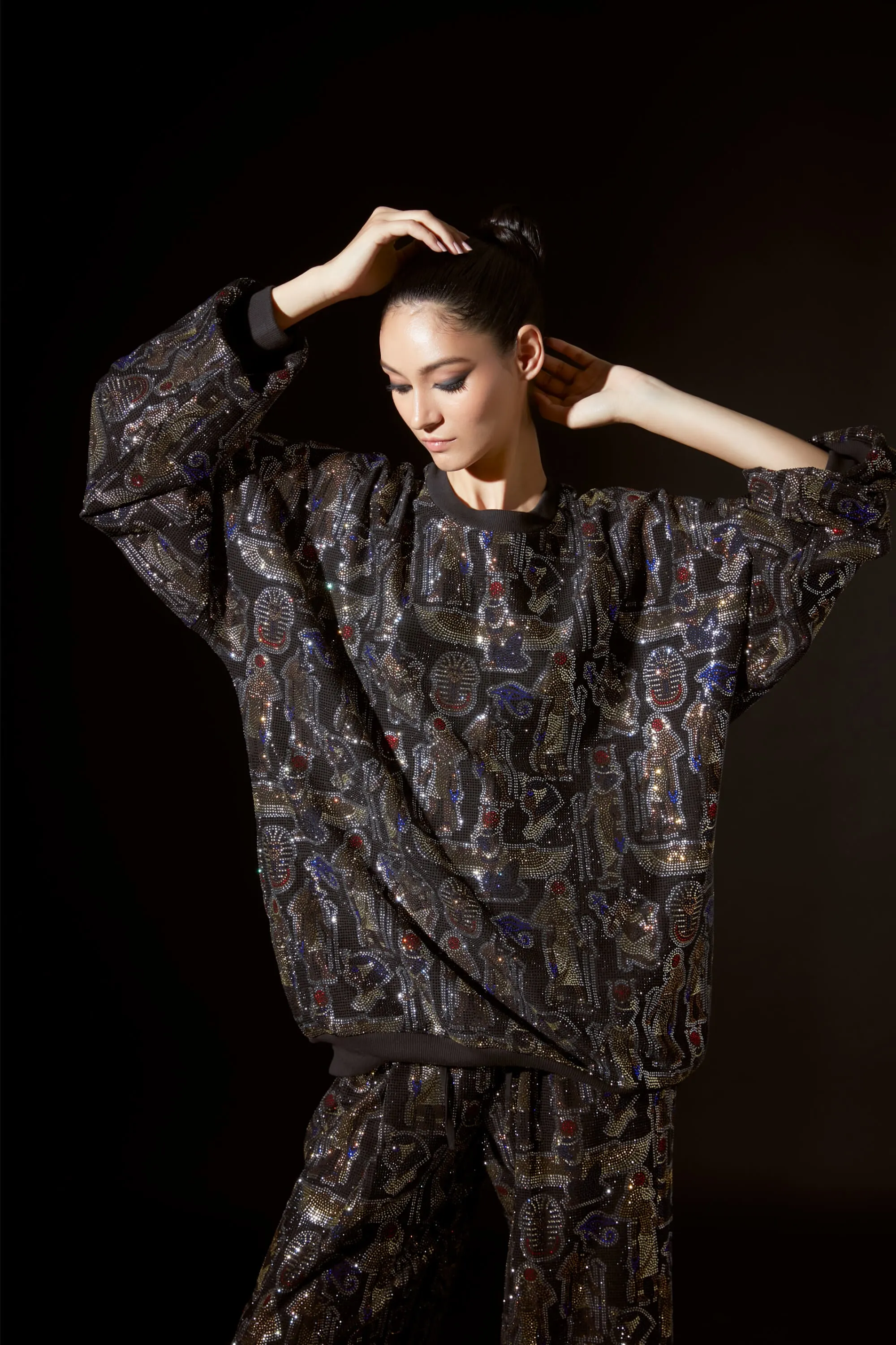 Egyptian enigma sweatshirt and pants