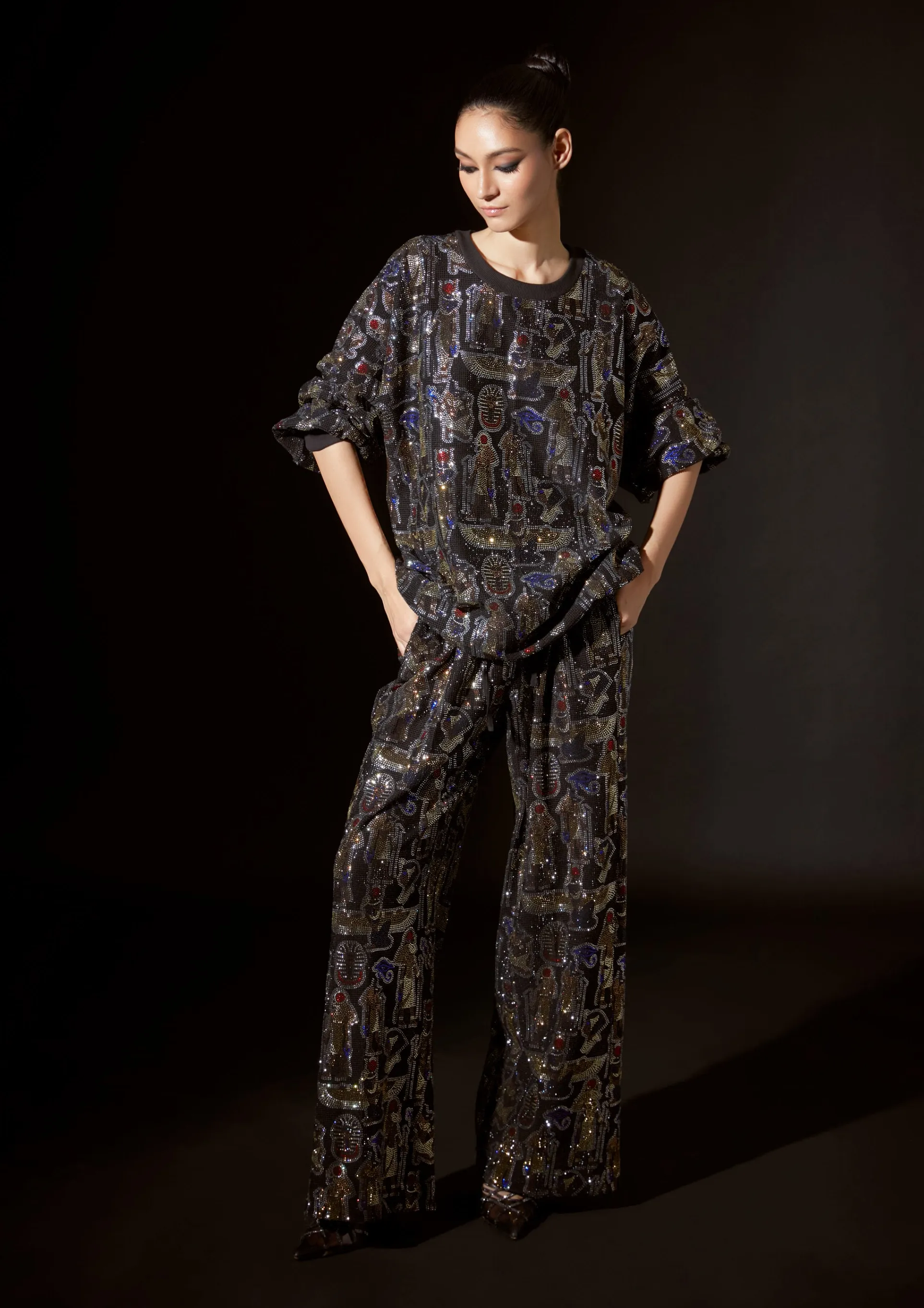 Egyptian enigma sweatshirt and pants