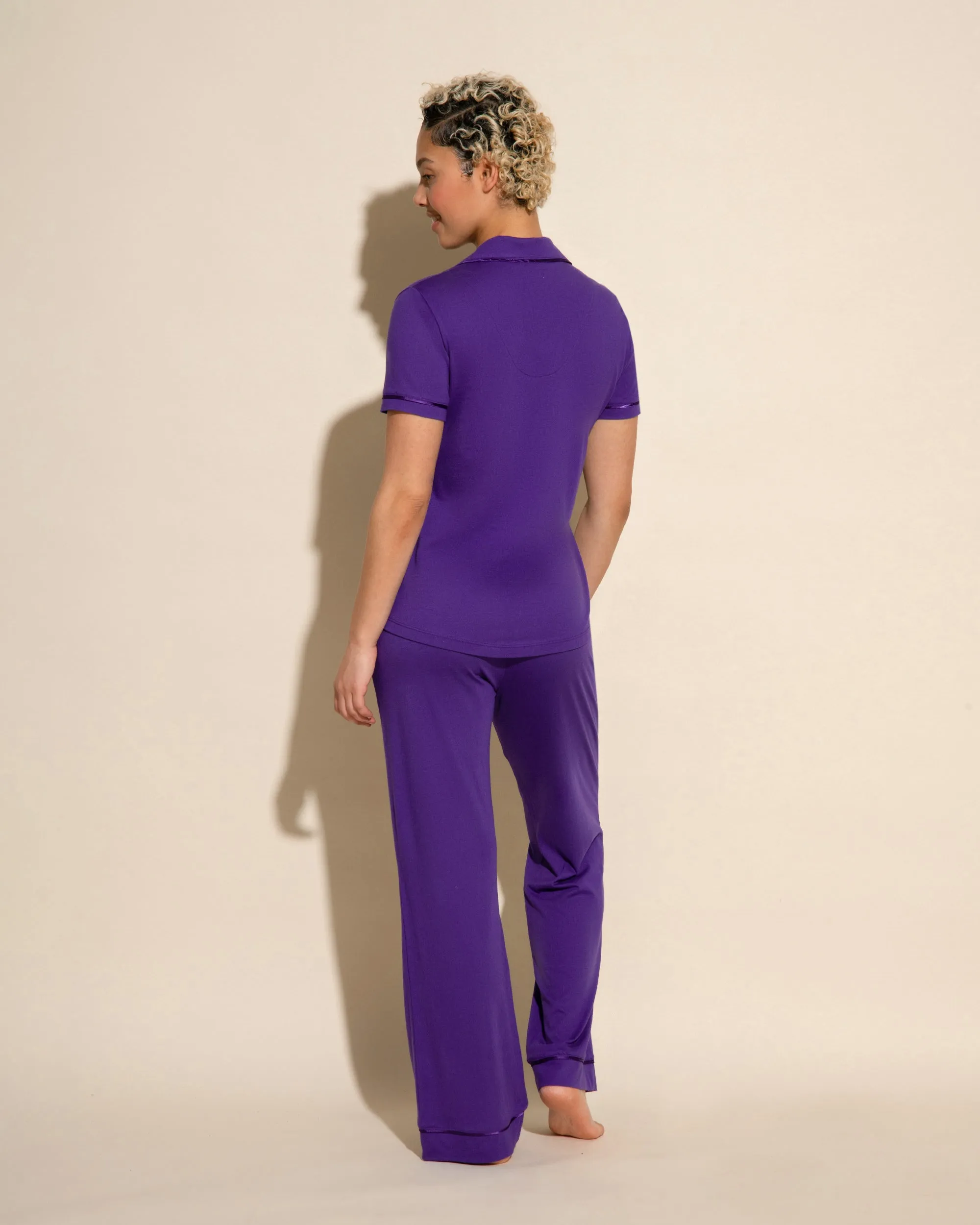 Ensemble Pyjama Haut  À Manches Courtes Et Pantalon