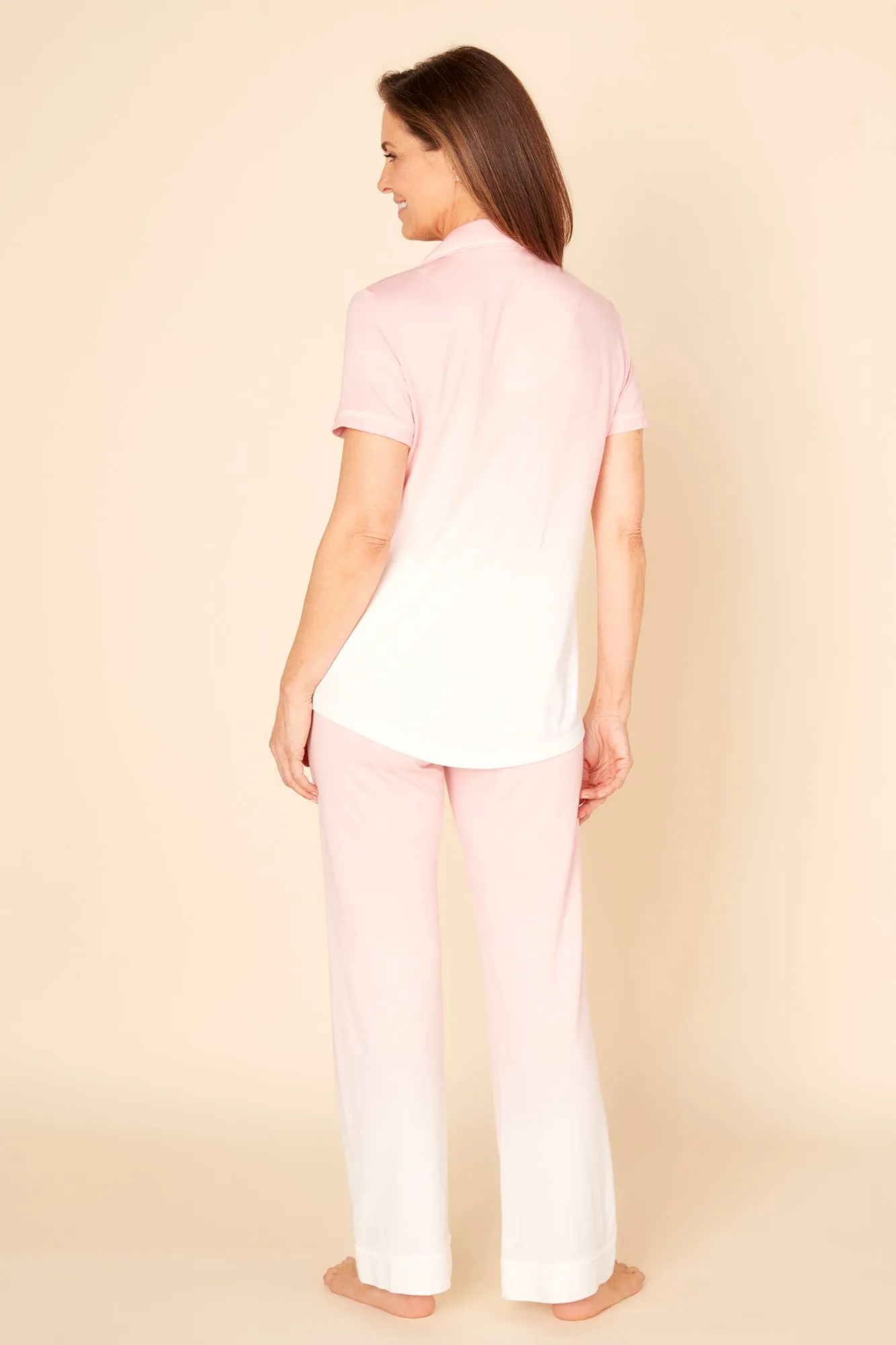 Ensemble Pyjama Haut À Manches Courtes Et Pantalon