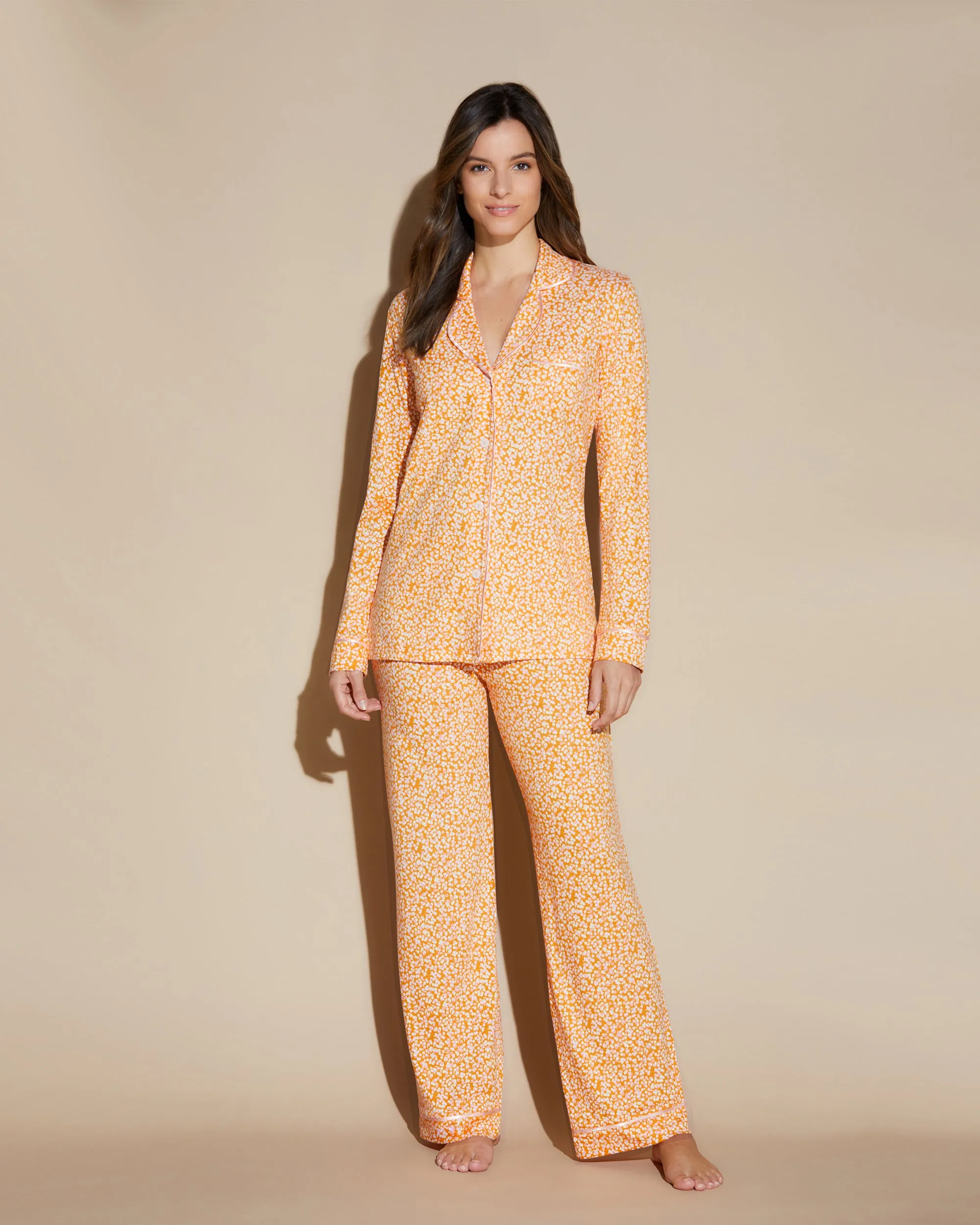 Ensemble Pyjama Haut À Manches Longues Et Pantalon