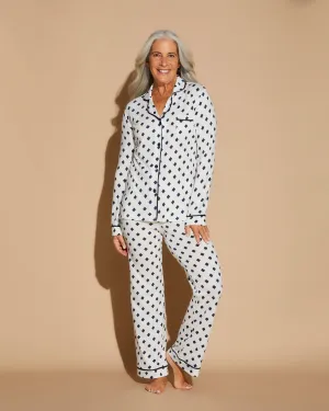 Ensemble Pyjama Haut À Manches Longues Et Pantalon
