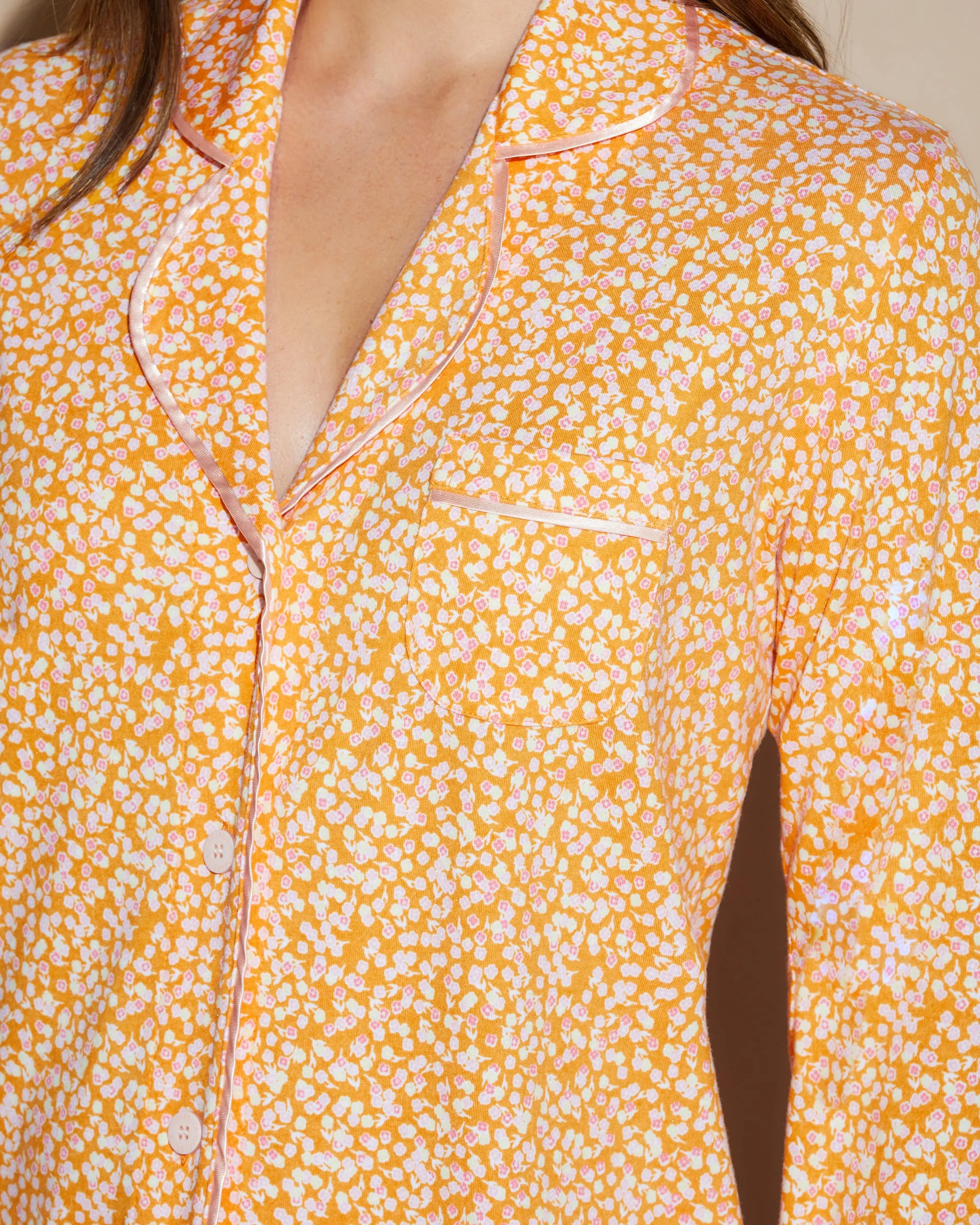 Ensemble Pyjama Haut À Manches Longues Et Pantalon