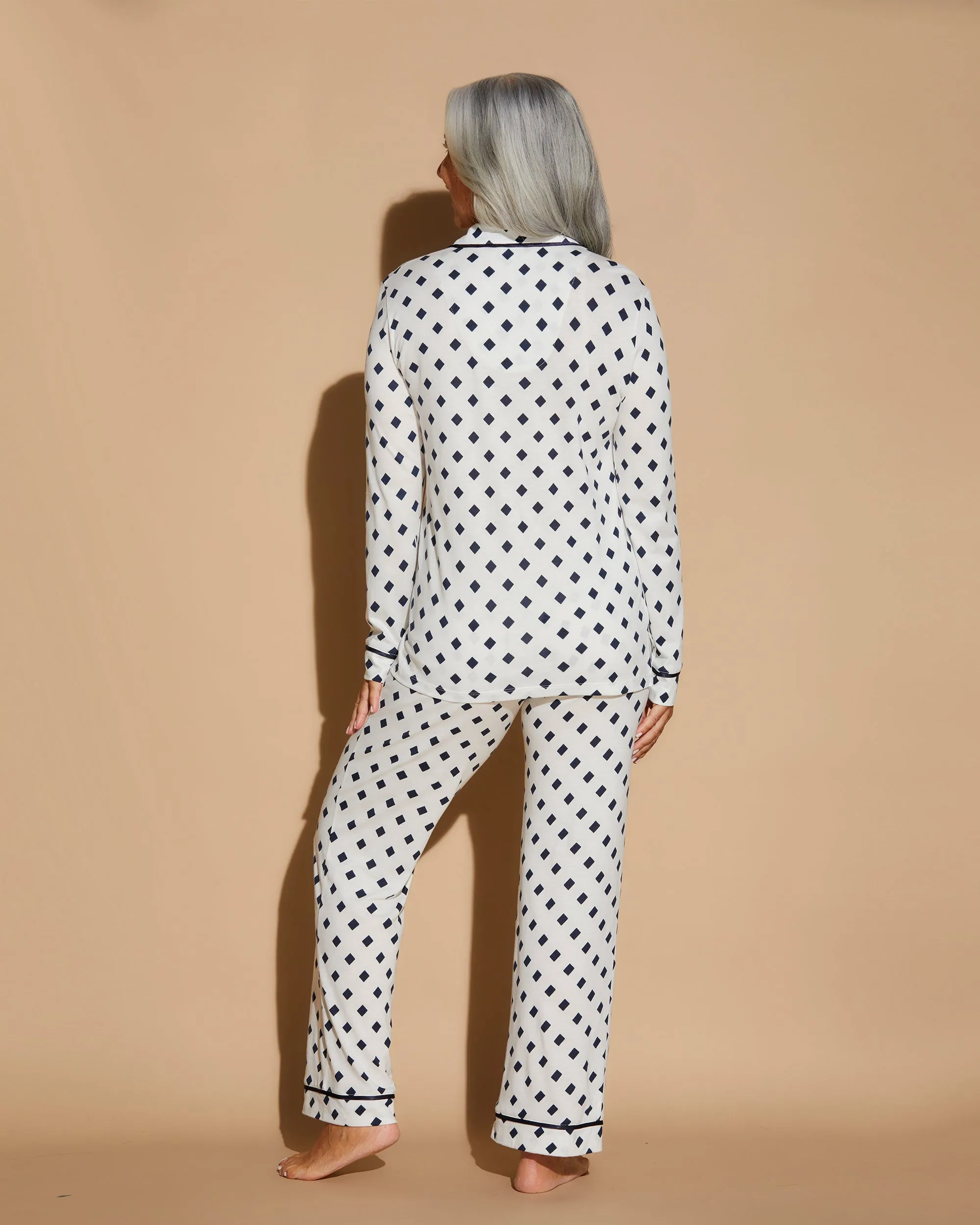 Ensemble Pyjama Haut À Manches Longues Et Pantalon