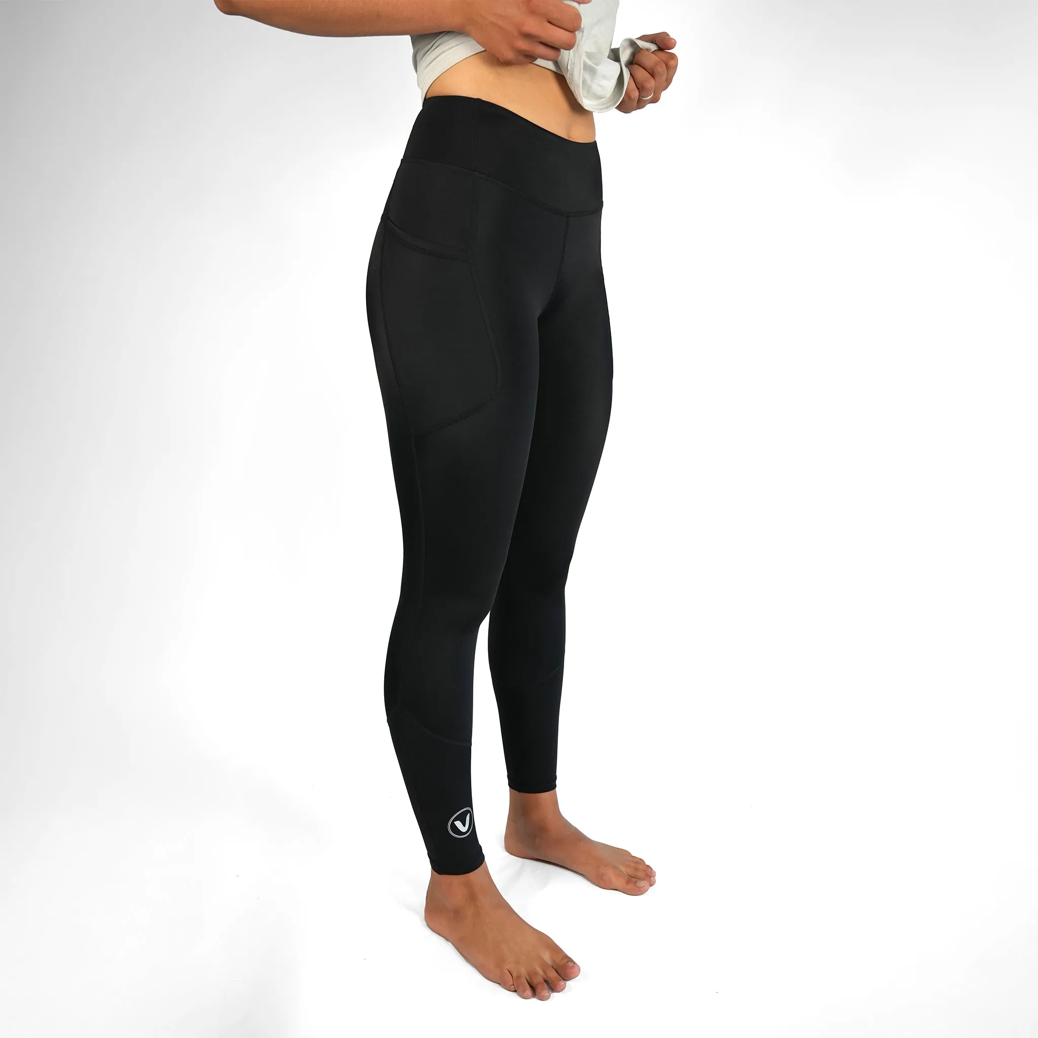 ERGO UV Full Length Women's Leggings - Black