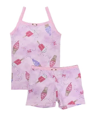 esme - ICE CREAM Tank and Shorts Pajamas