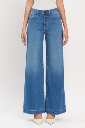 Eunina Chloe Super High Rise Trouser in Alder