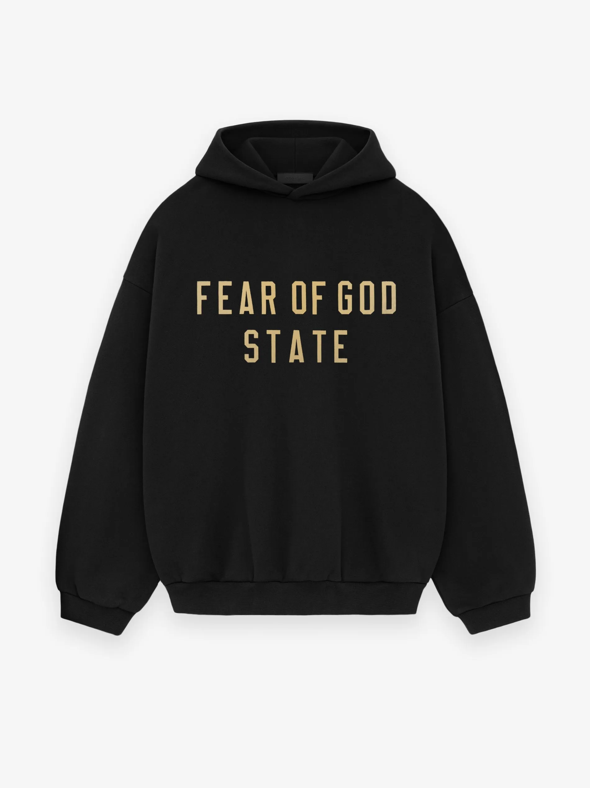 Fear of God Essentials Feece Hoodie BLACK (FW24)
