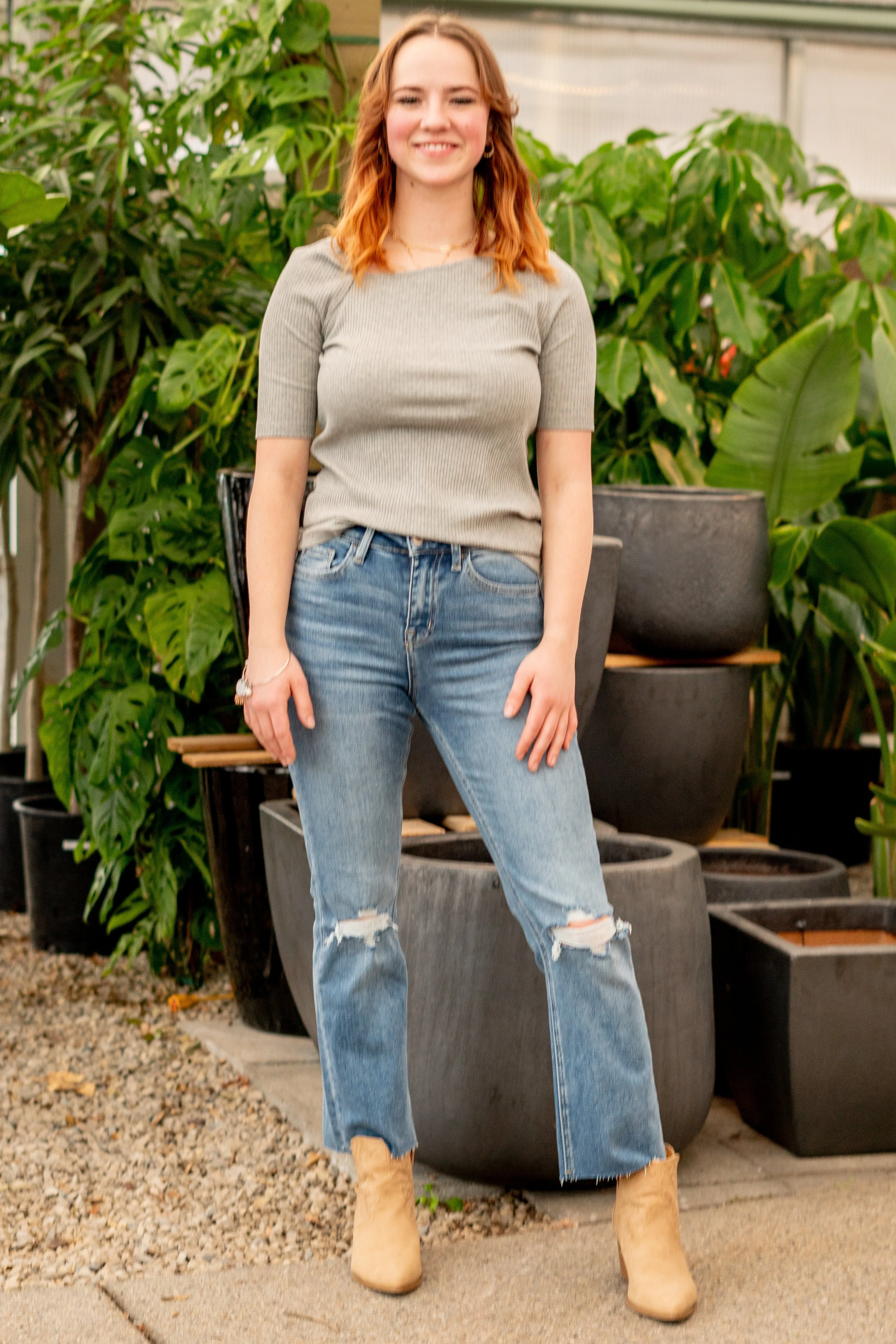 Feasibly High Rise Crop Flare