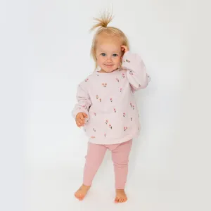 Floral Oversized Sweatshirt and Leggings