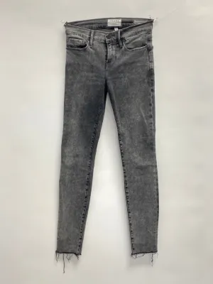 Frame Grey Acid Wash Jeans