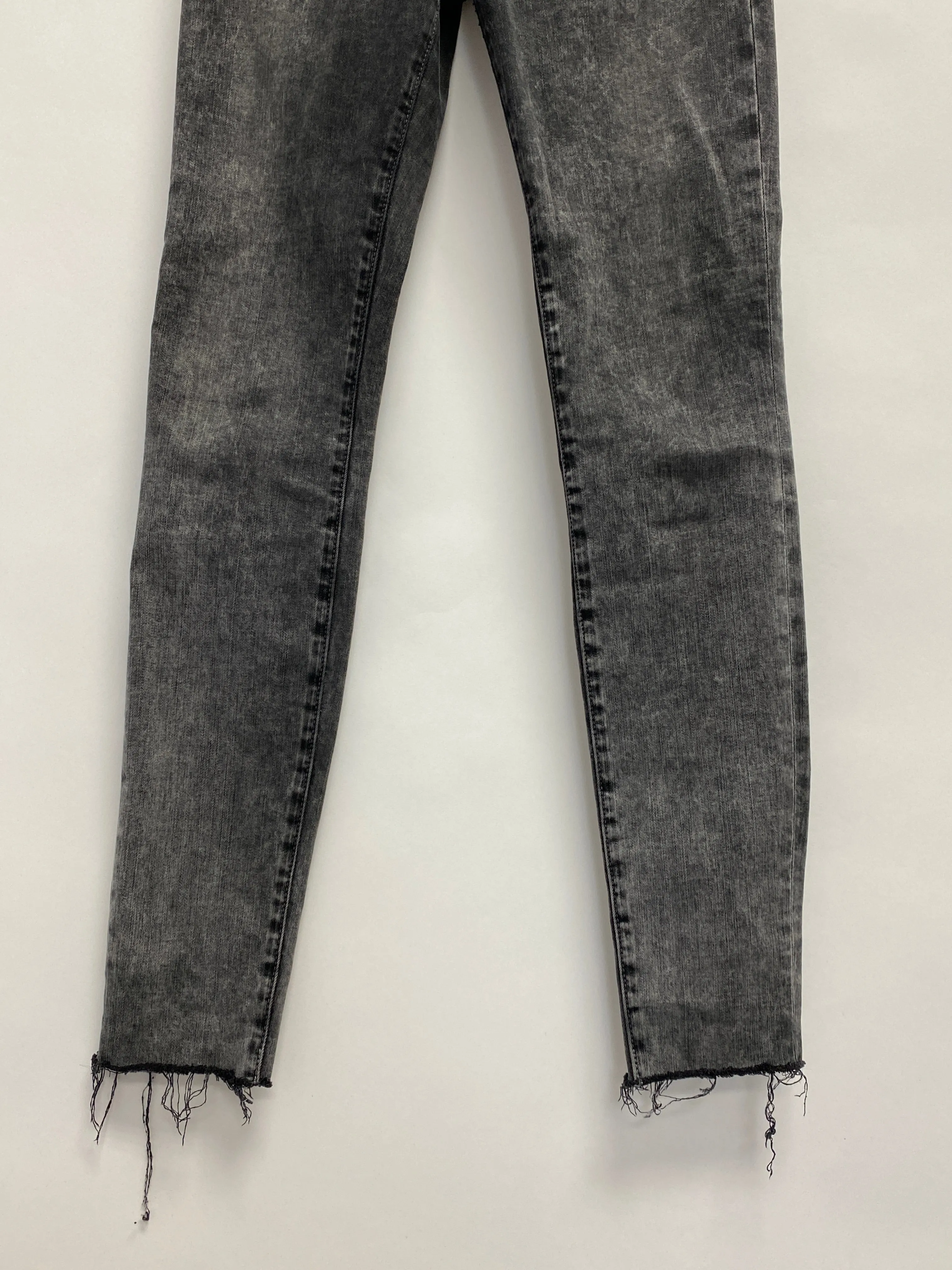 Frame Grey Acid Wash Jeans