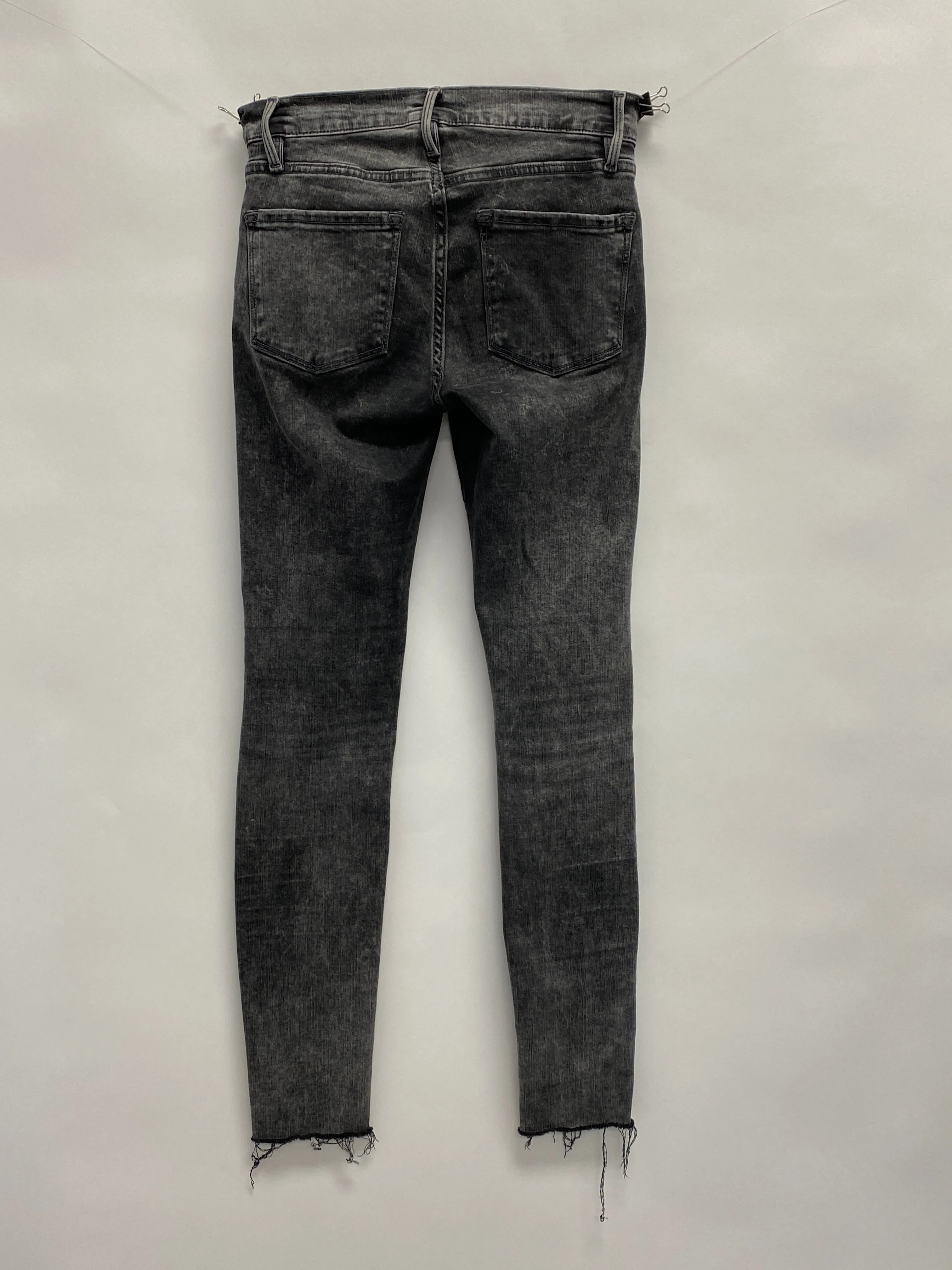 Frame Grey Acid Wash Jeans