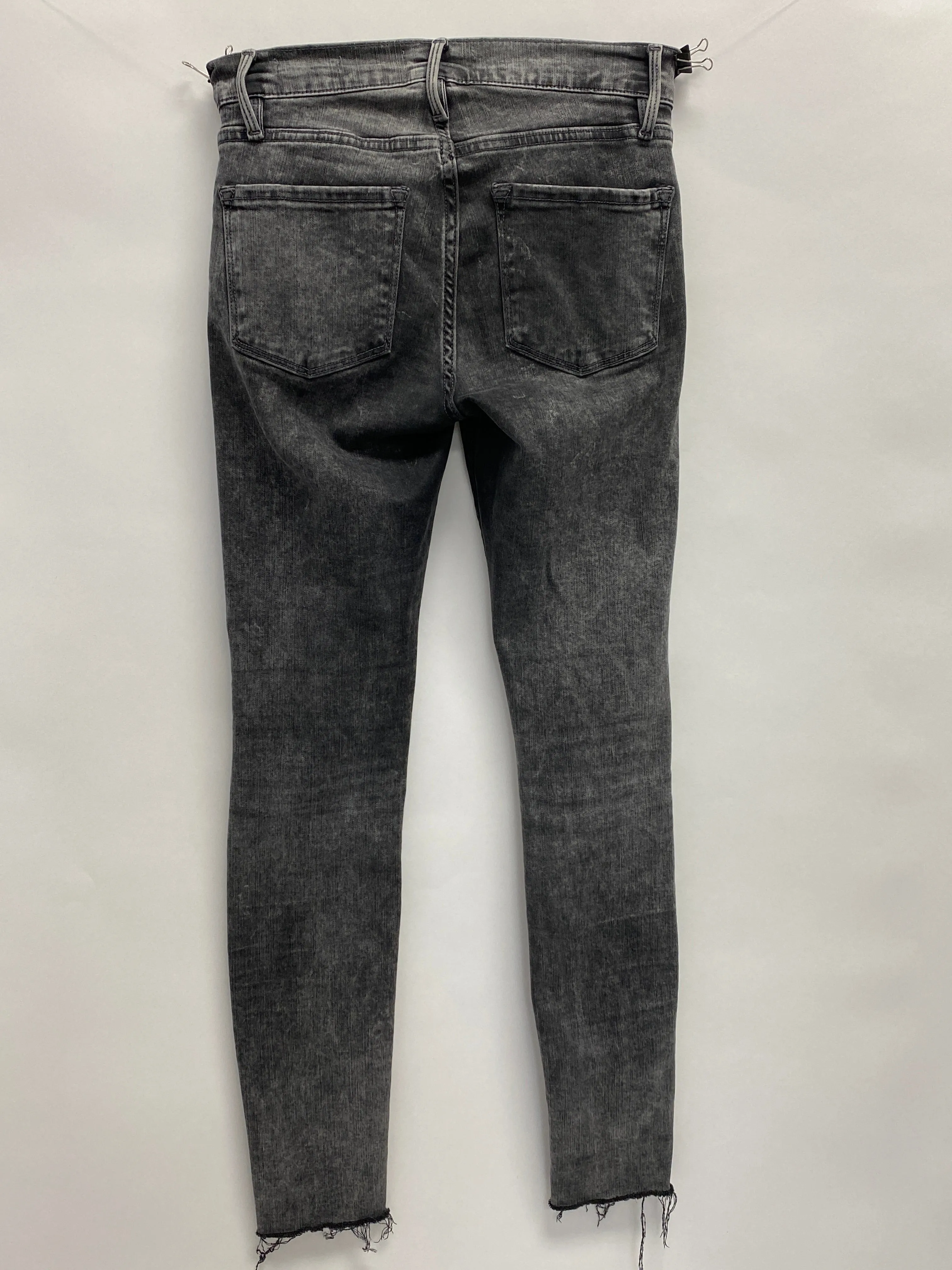 Frame Grey Acid Wash Jeans