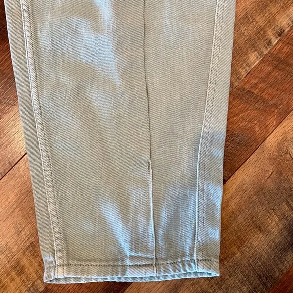 FREE PEOPLE Paloma High-Rise Slouchy Jeans Mint