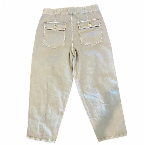 FREE PEOPLE Paloma High-Rise Slouchy Jeans Mint