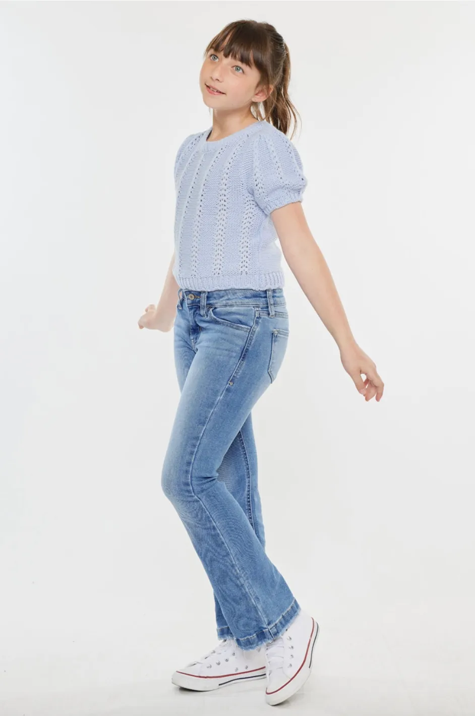 Girls Flare Jeans