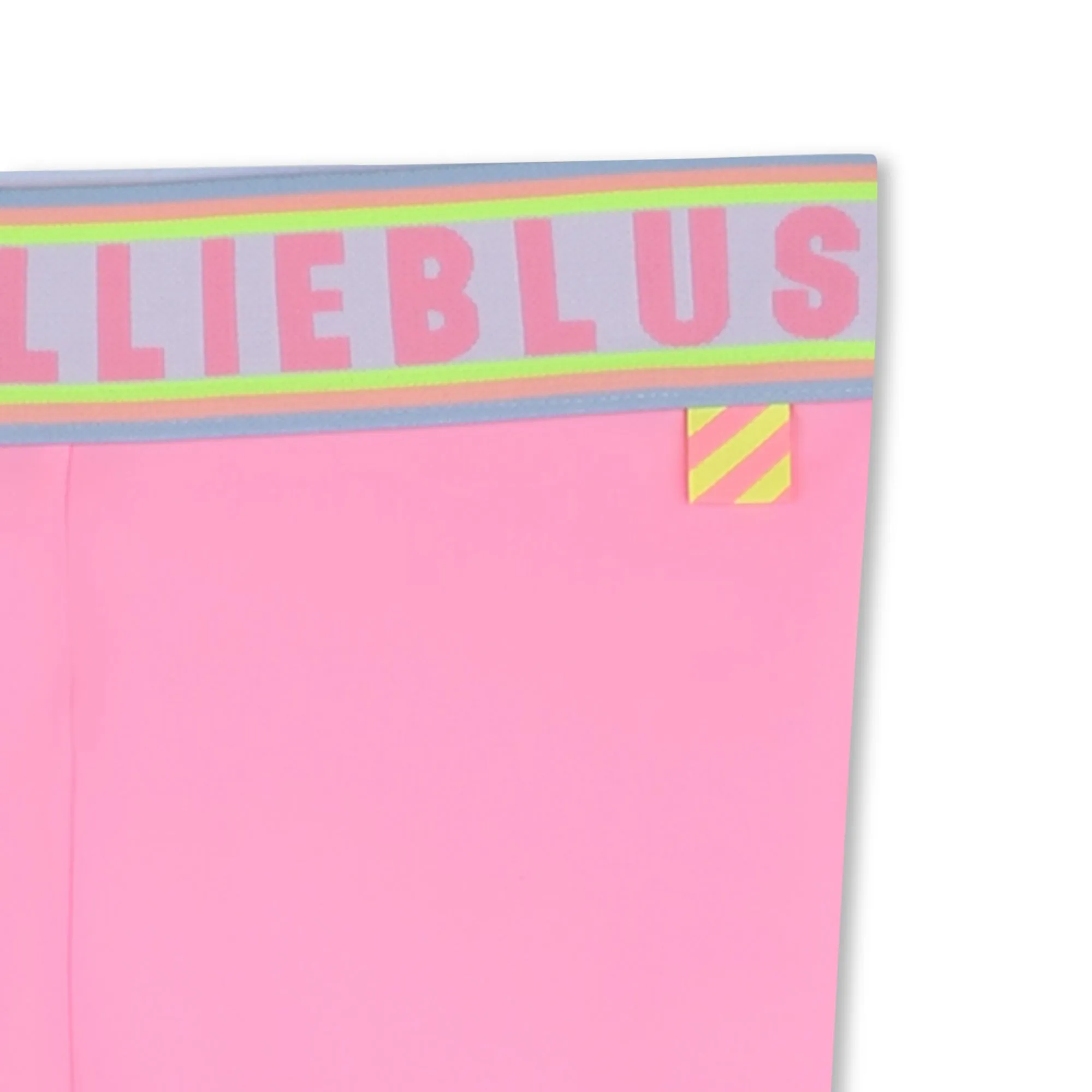 Girls Pink Heart Leggings