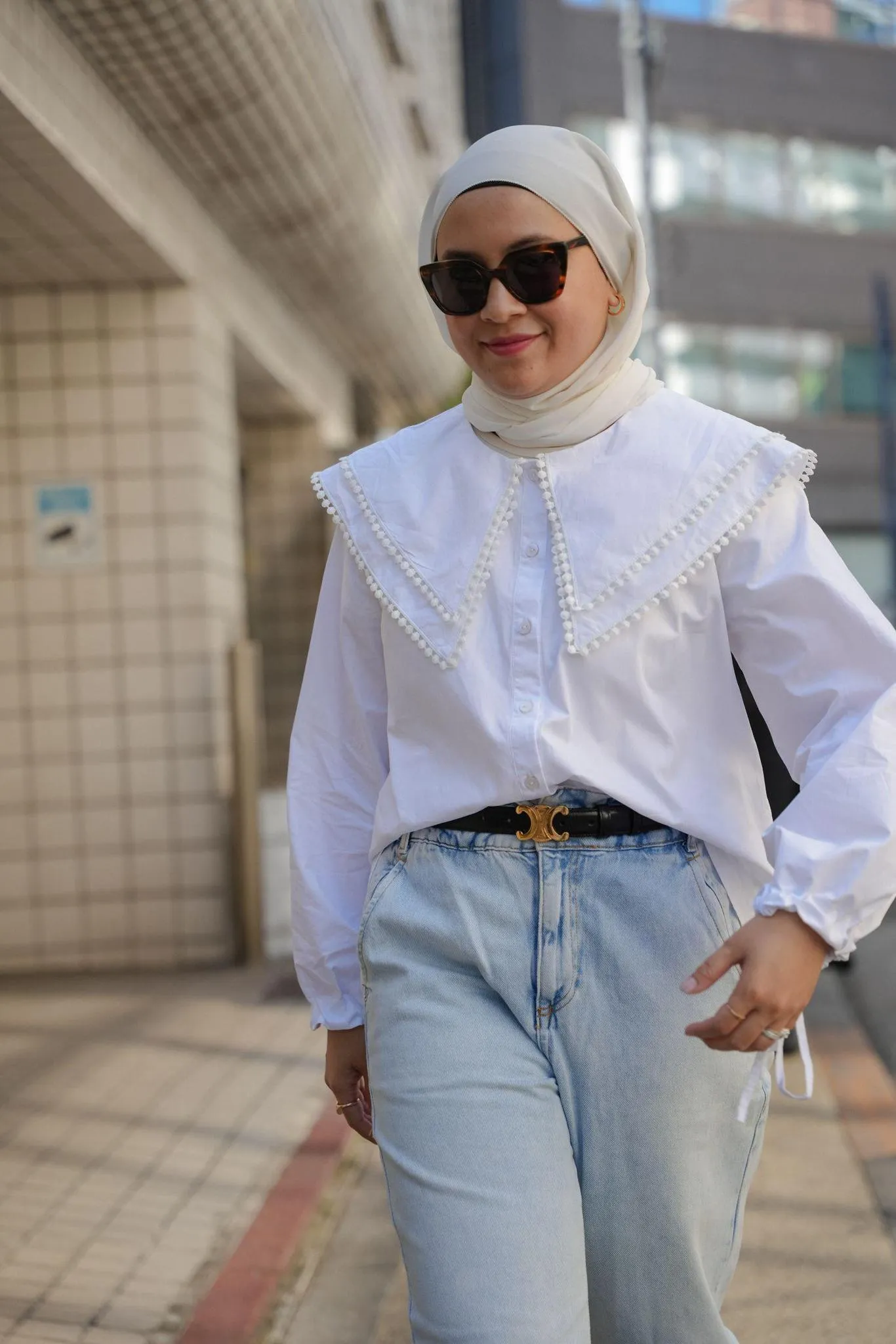 HANA SHIRT IN ECRU