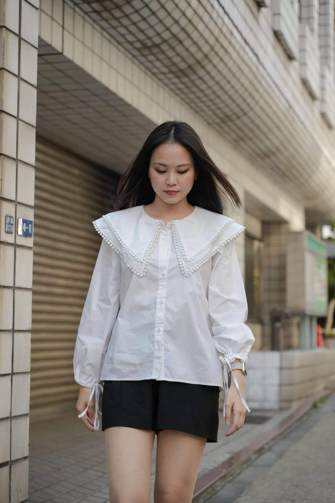 HANA SHIRT IN ECRU