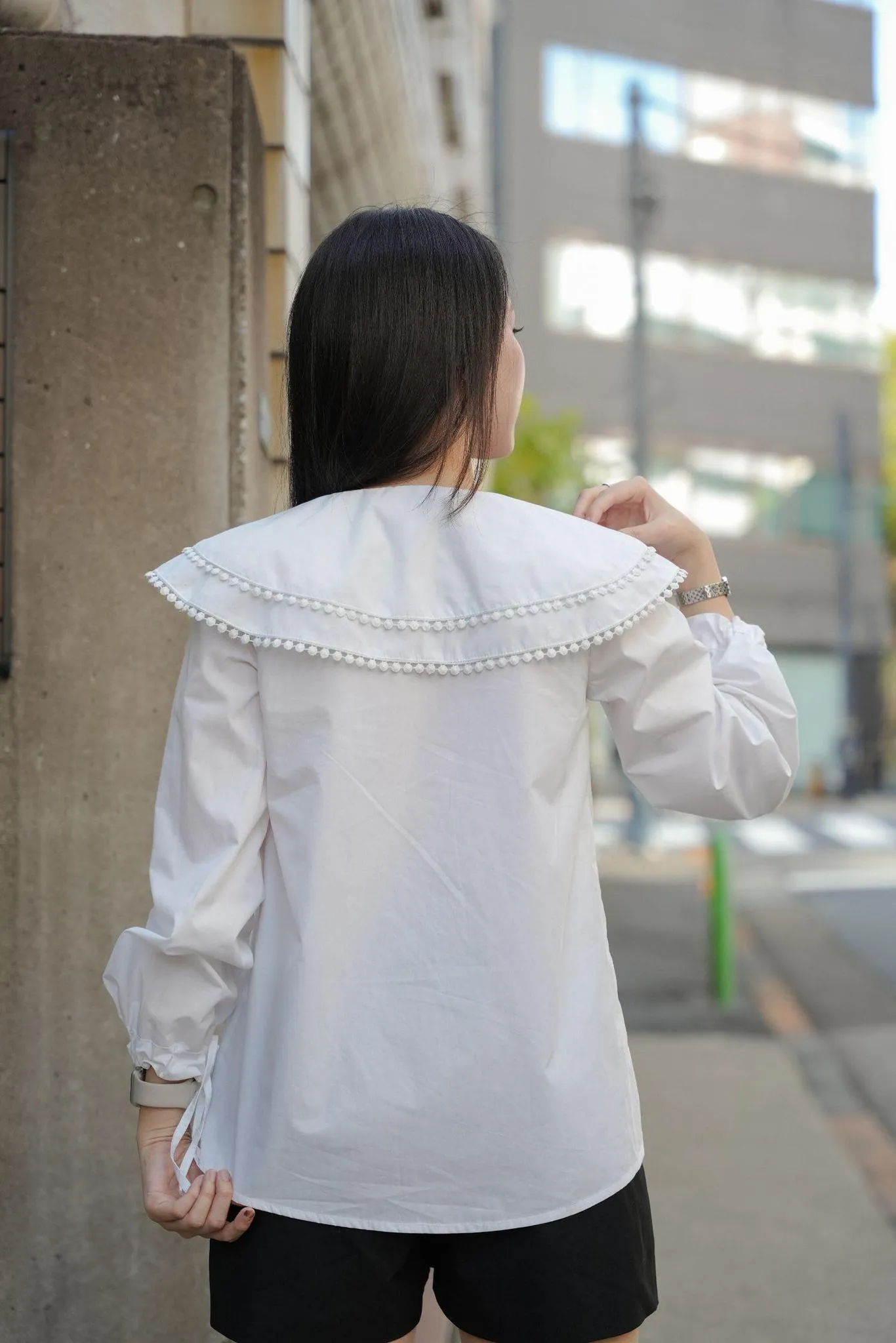 HANA SHIRT IN ECRU