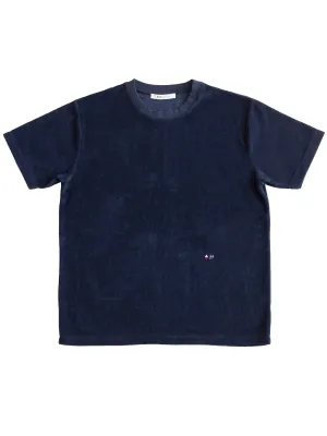 Haven Surf x Raff Collective - Sam OS Terry Towelling T- Shirt - Navy