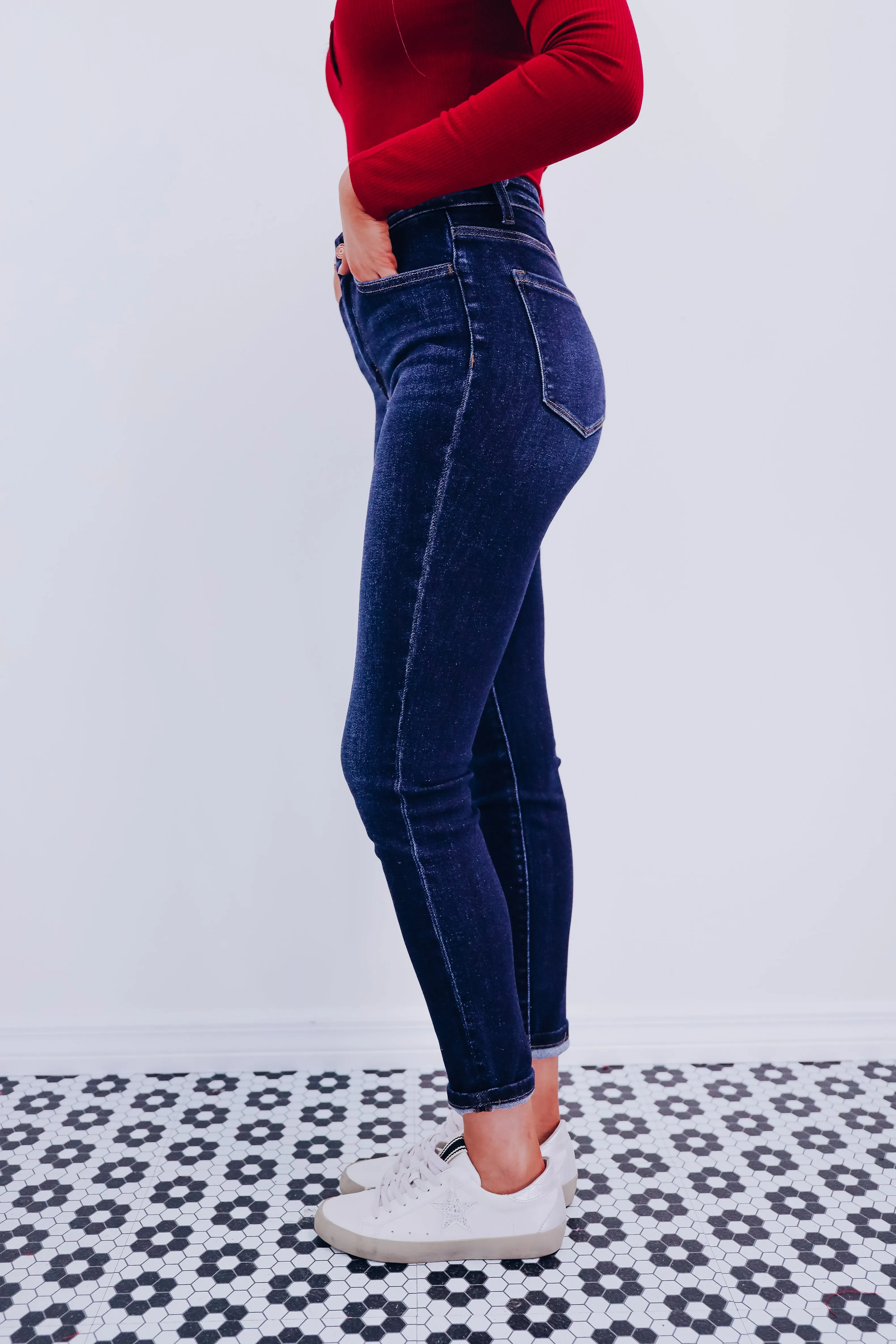 Haylie High Rise Skinny Jeans