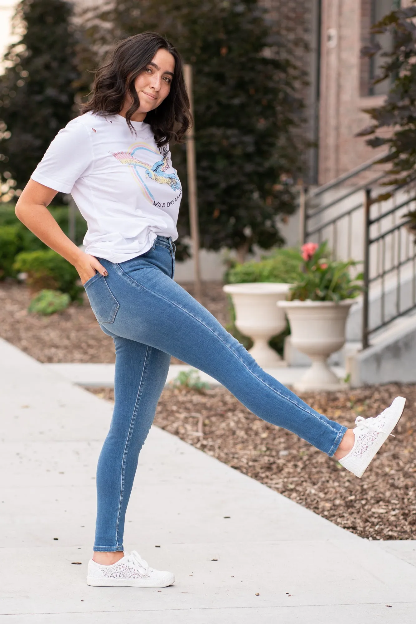 High Rise & Booty Contour Super Skinny