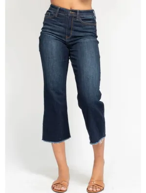 High Rise Cropped Jeans