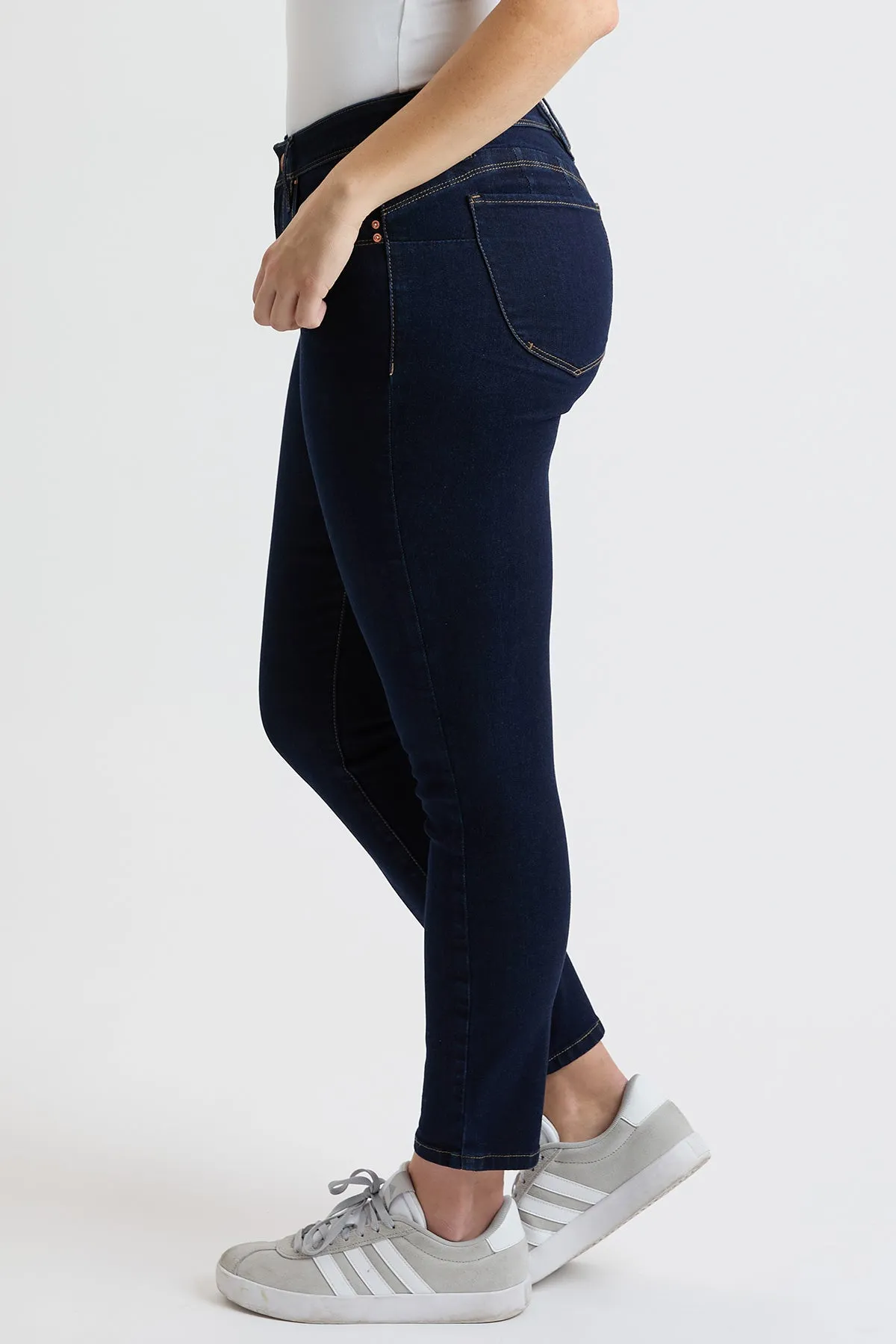 High Rise Curve Confidence WannaBettaButt Skinny, Pack of 8