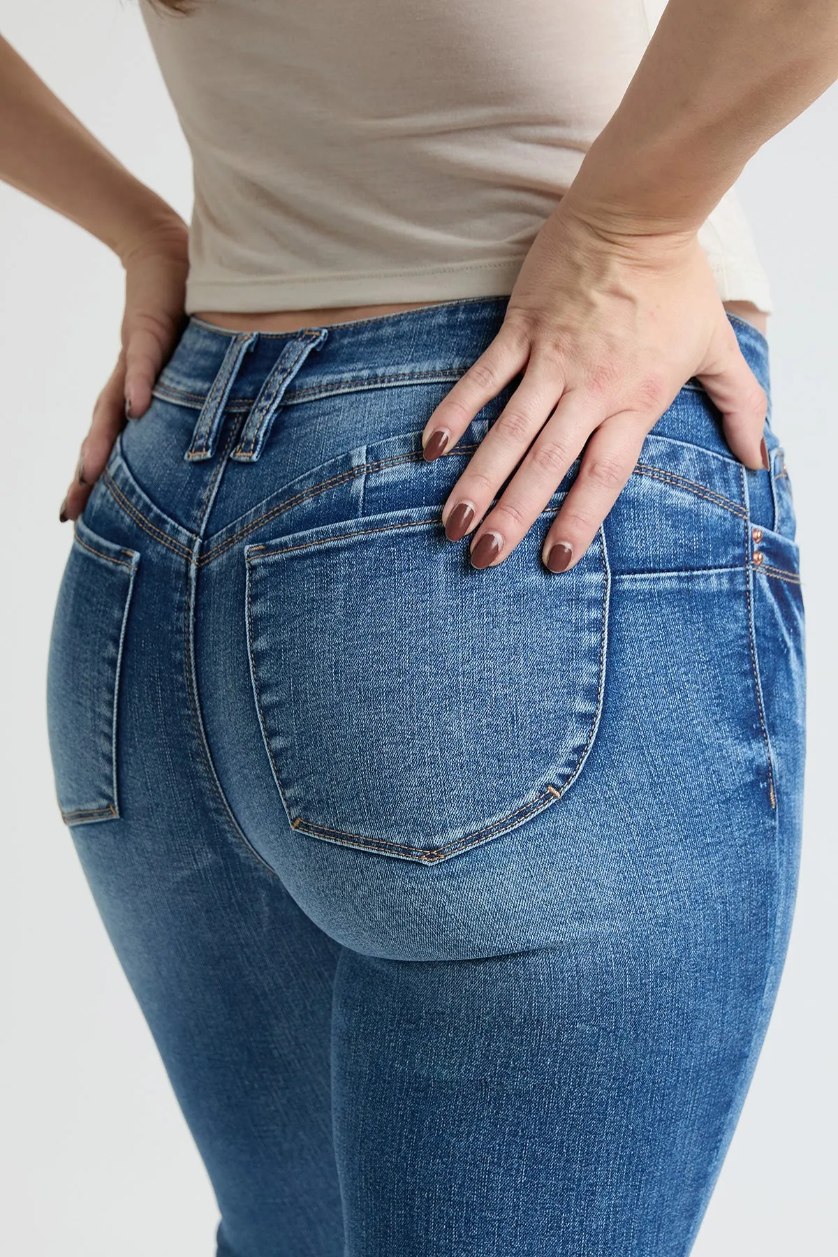 High Rise Curve Confidence WannaBettaButt Skinny, Pack of 8