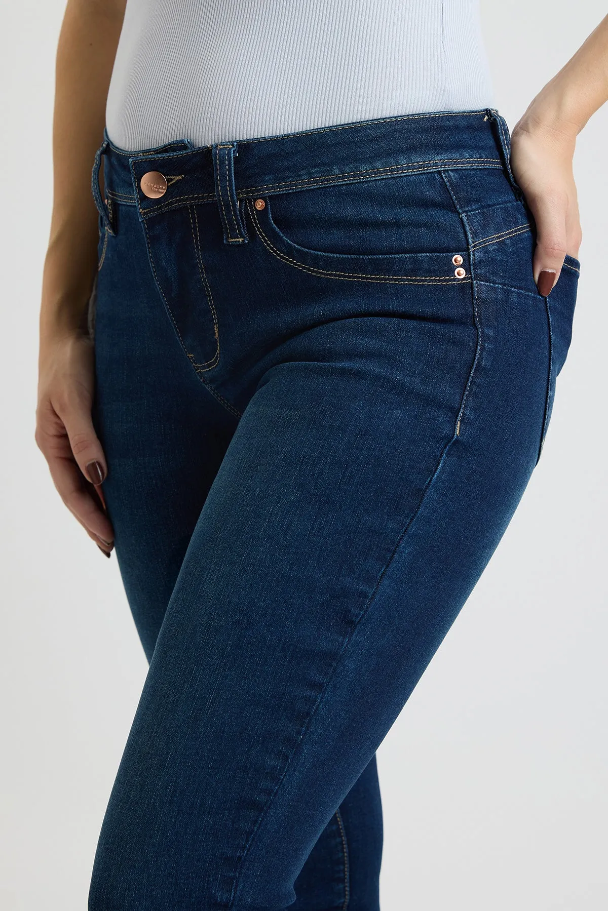 High Rise Curve Confidence WannaBettaButt Skinny, Pack of 8