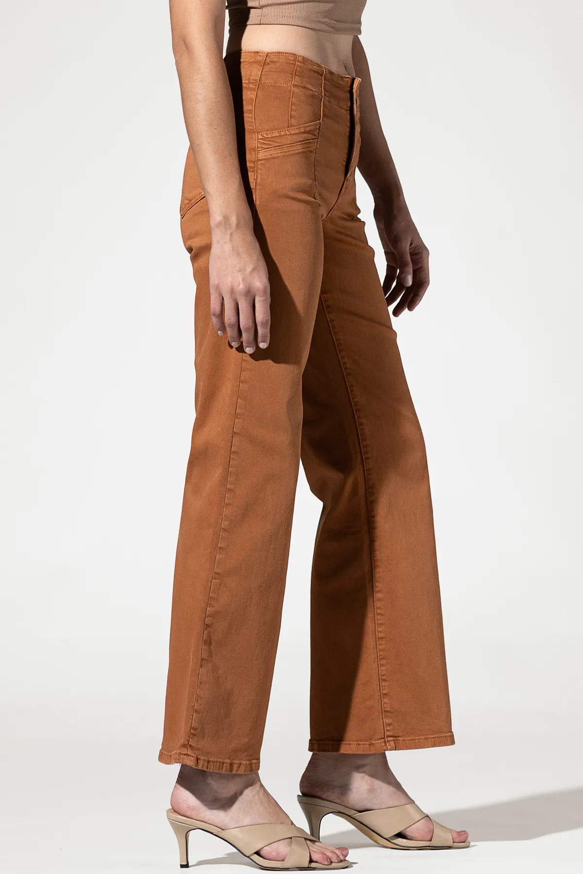 High Rise Wide Leg