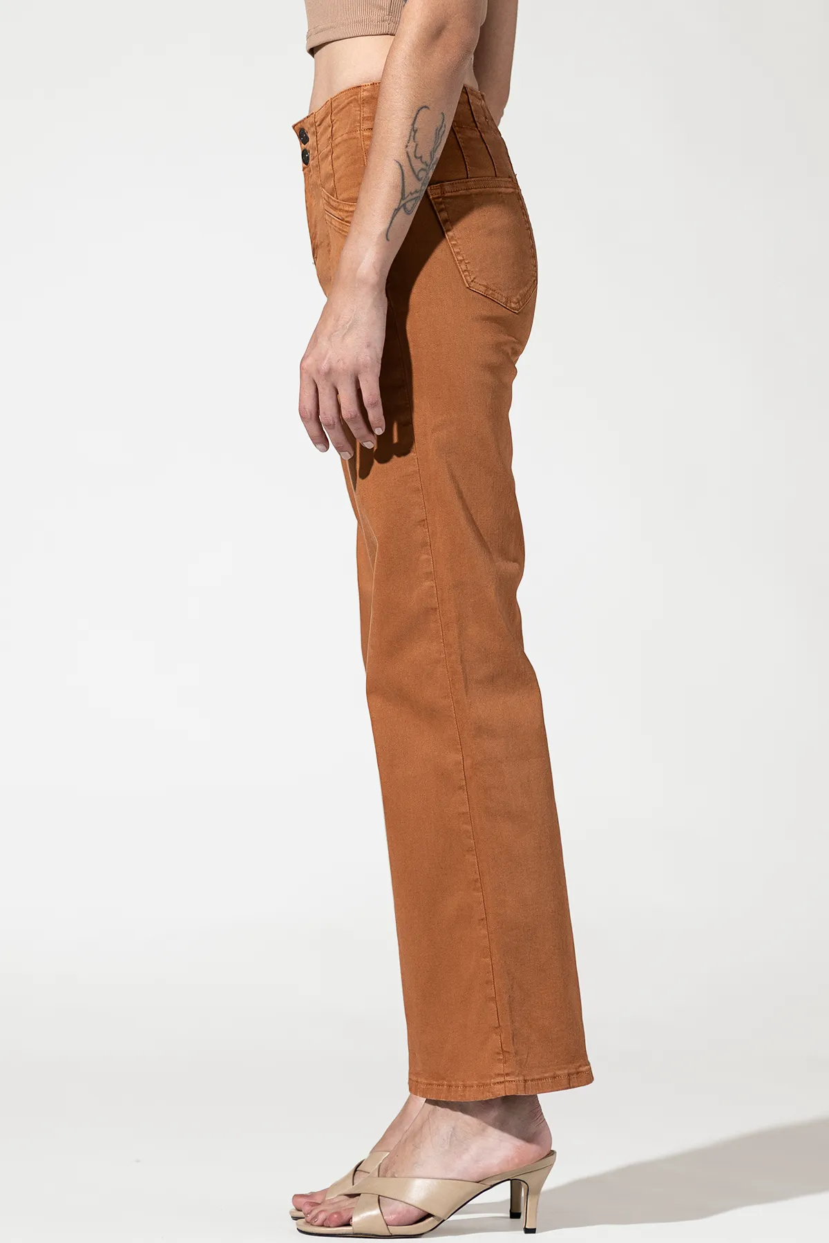 High Rise Wide Leg