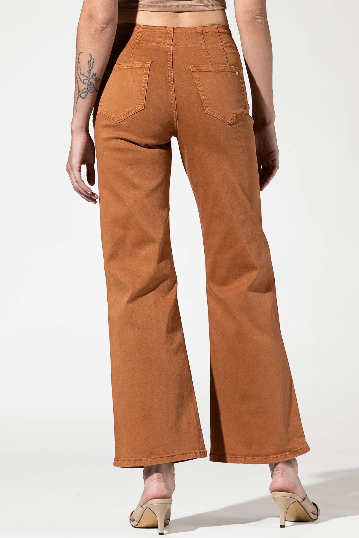 High Rise Wide Leg