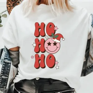 Ho Ho Ho - Christmas Retro Tee