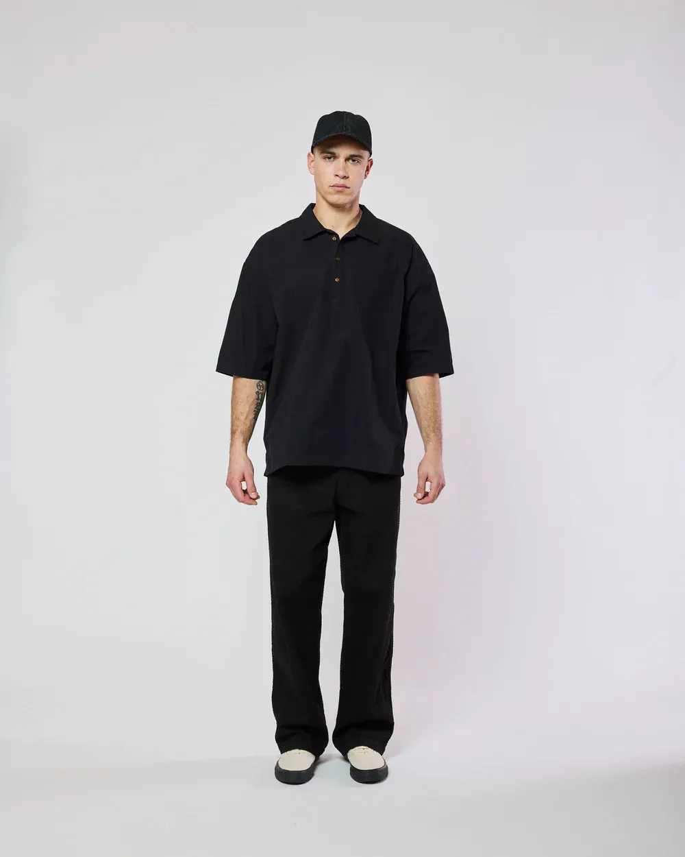 Homecore - Tony Ripstop Shirt - Black