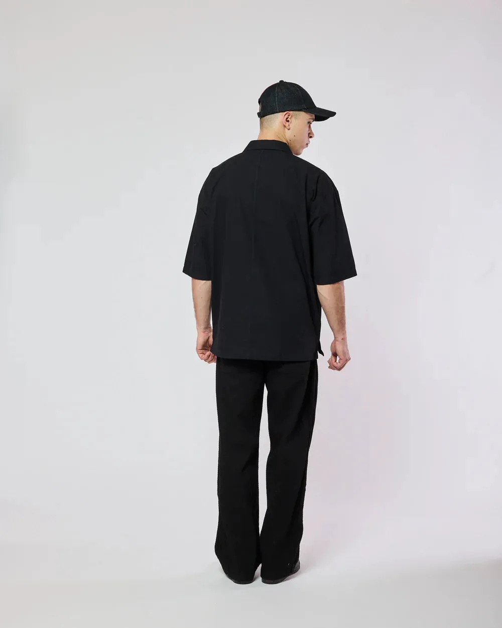 Homecore - Tony Ripstop Shirt - Black