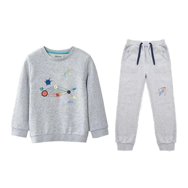 Hoodie Jogger Kids Autumn Sets
