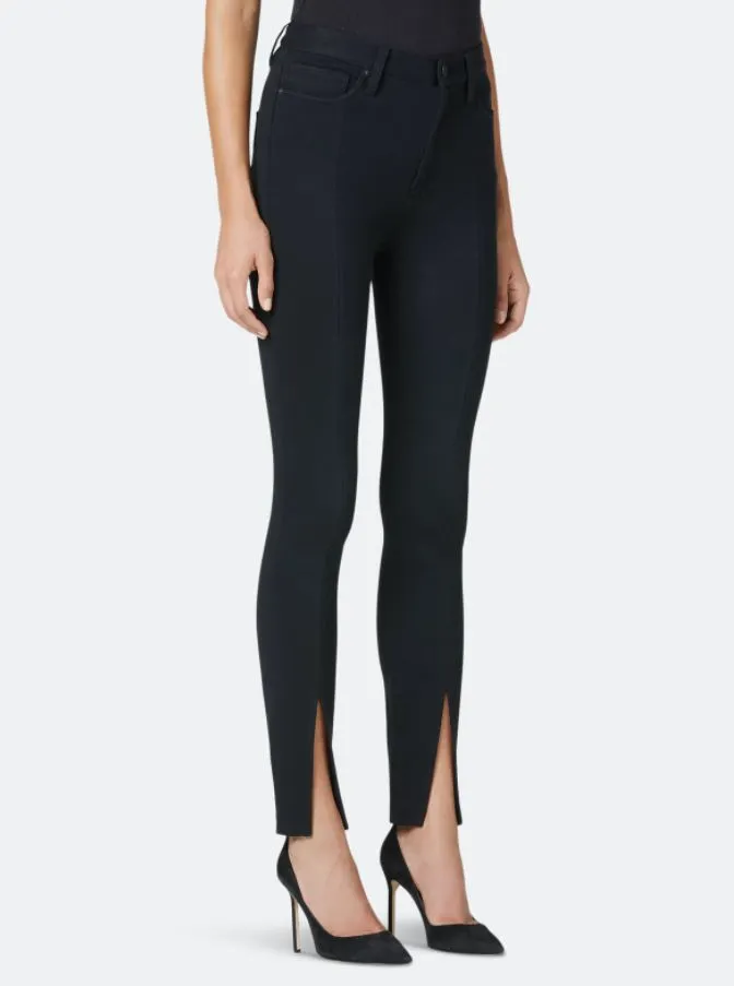 Hudson - Barbara High Rise Super Skinny Slit Hem Jeans
