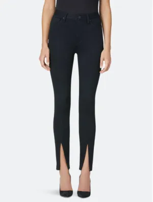 Hudson - Barbara High Rise Super Skinny Slit Hem Jeans