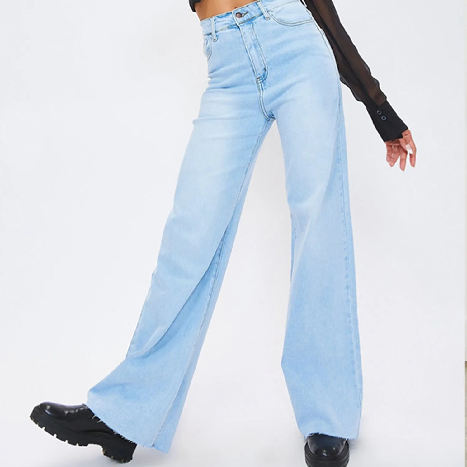 In Control Light Wash Denim