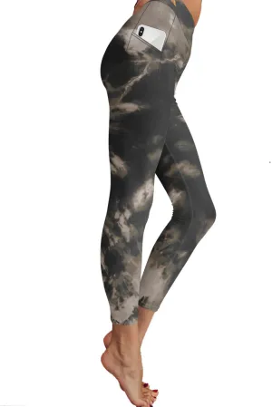 IN STOCK THE CLASSICS TIE DYE POCKET LEGGINGS - YOGA - EXCLUSIVE! BATCH 1 (WHOLESALE) 11162022