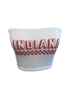 Indiana Checkered Tube Top