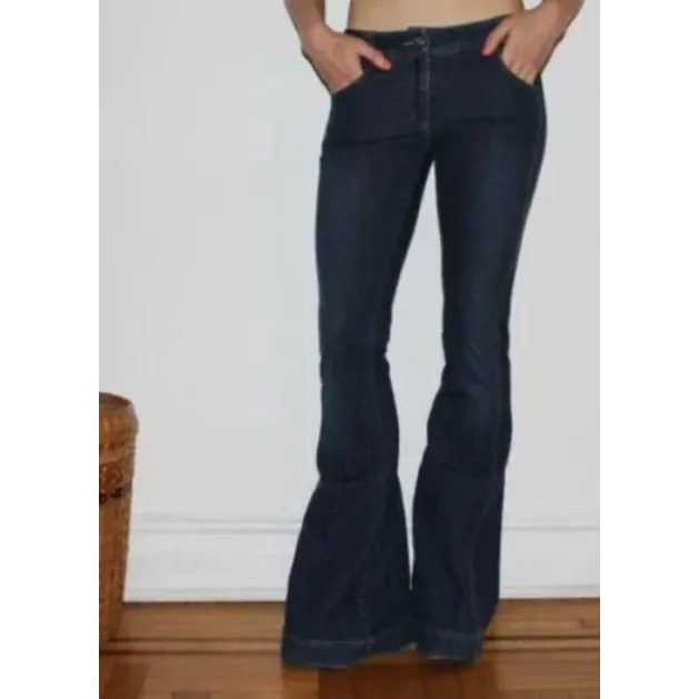 INSTOCK-90s flare jeans for women