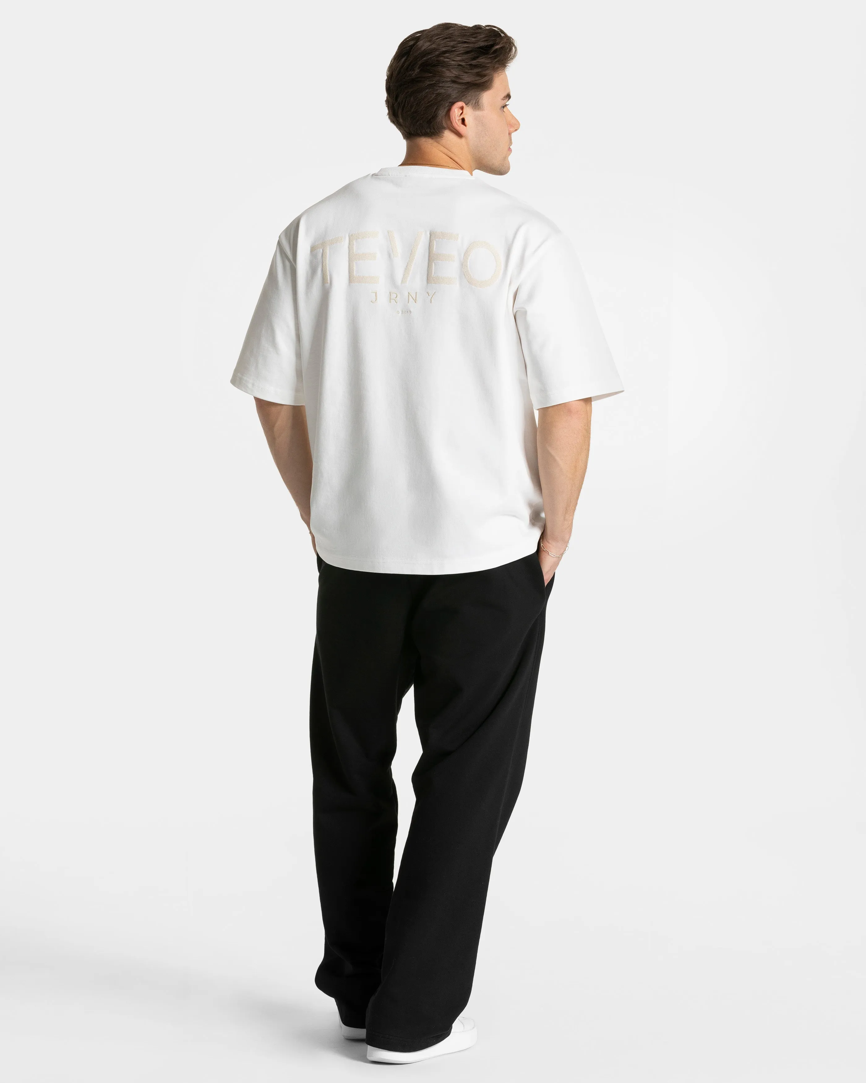 Journey Oversized T-Shirt Men "Off White"