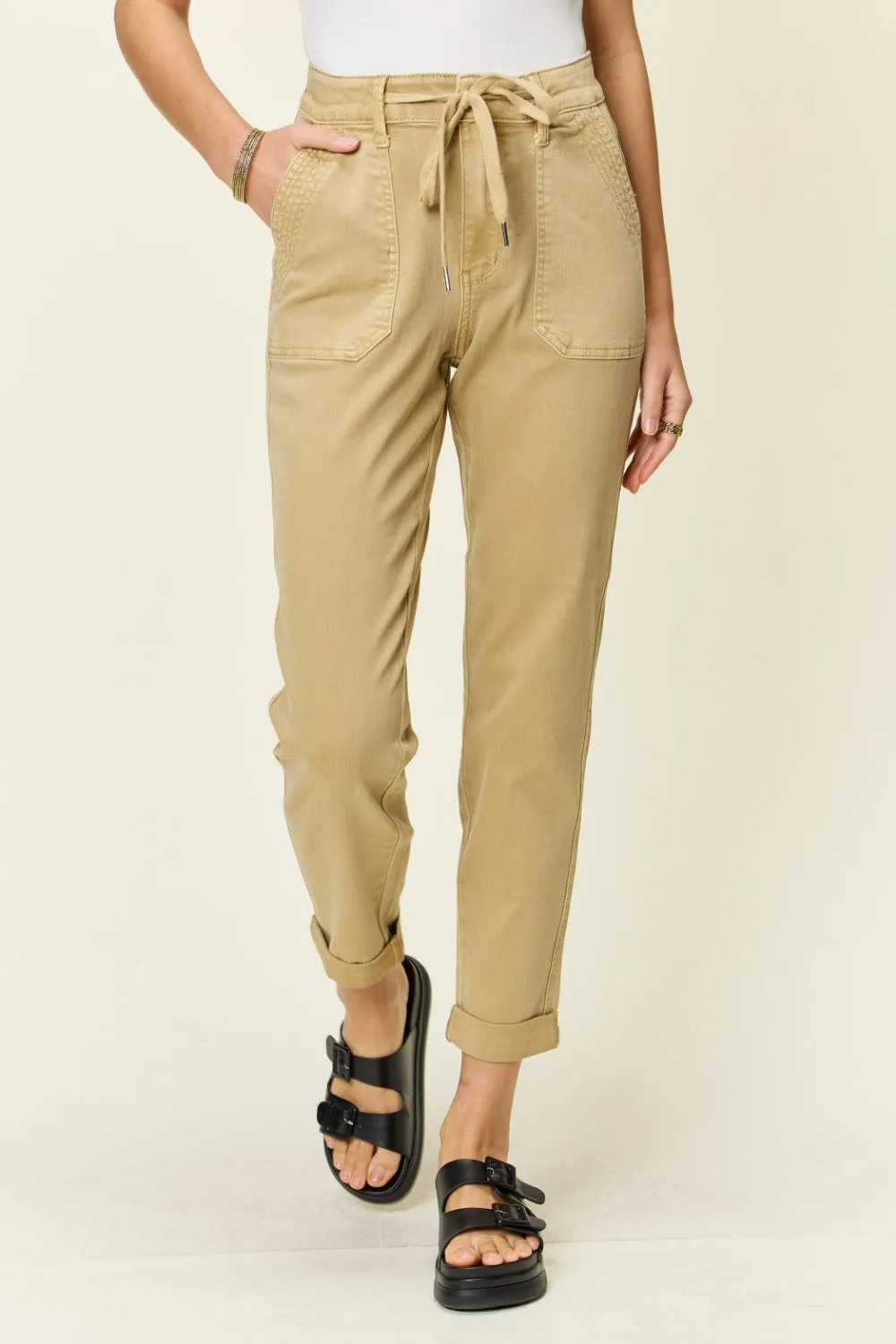 Judy Blue High Waist Jogger Jeans Plus Size (online only)